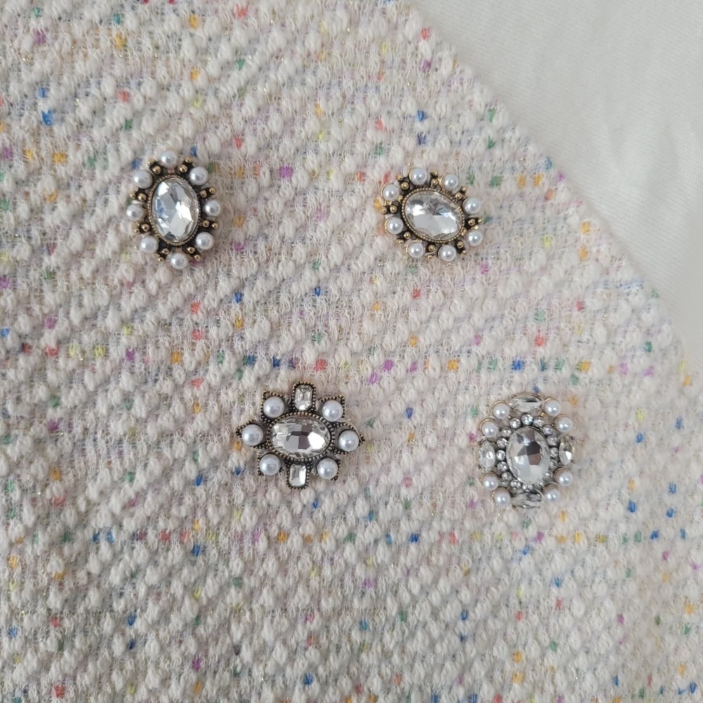 Ali + Mally x Peace Love World Embellished Sweatshirt